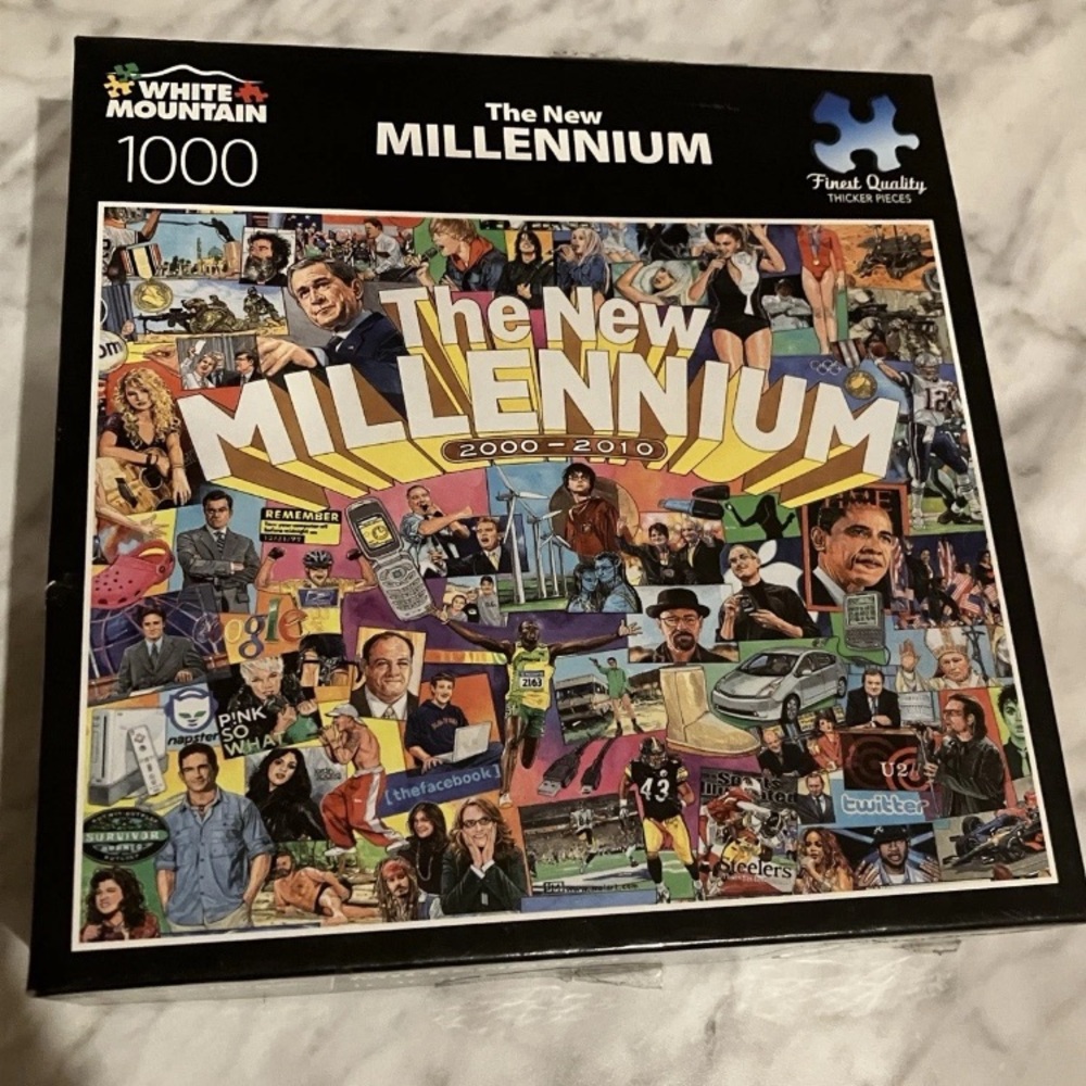 White Mountain The New Millennium 1000-Piece Puzzle